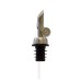 Stainless pourer with weighted flap - Silver - Pack of 12