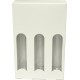 Gift Box - 3 Pack White - Window Box - Holds 3 100ML Stephanie Bottles