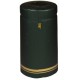 Capsules - Dark Green w/ Gold Stripes - Pack of 60