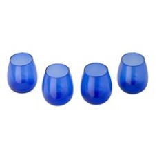 Miscellaneous - Olive Oil Tasting Glasses - Blue - Set of 4